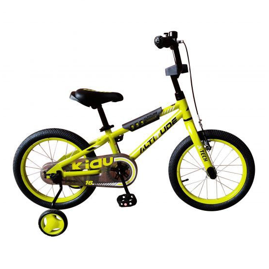 bicicleta infantil altitude kidu 16 amarillo